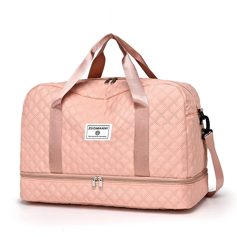 TravelMate | Flexbag | Viel Stauraum & Praktische Aufteilung | Nassfach & Schuhfach Getrennt | Flugtauglich
