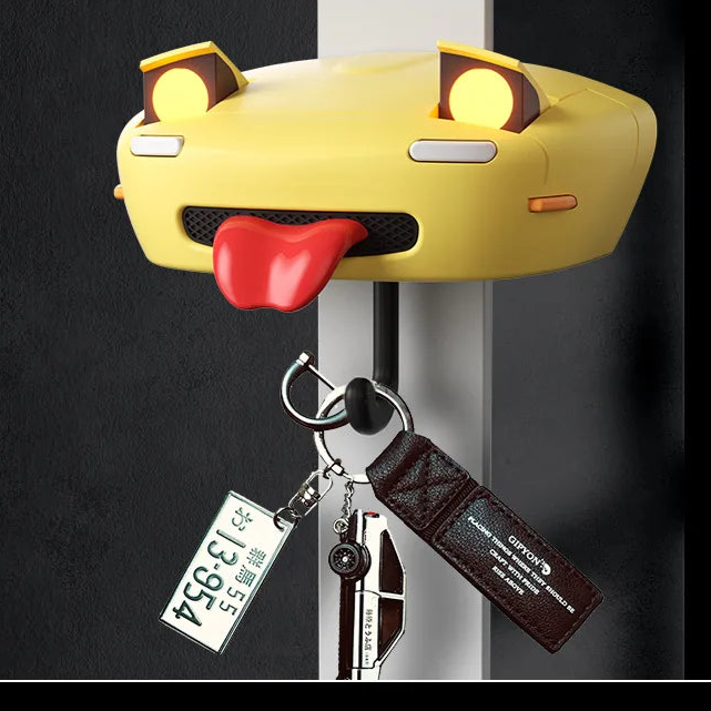AutoKey AE86 | Retro Schlüsselhalter mit Aufklappbaren Scheinwerfern | Für Auto-Liebhaber