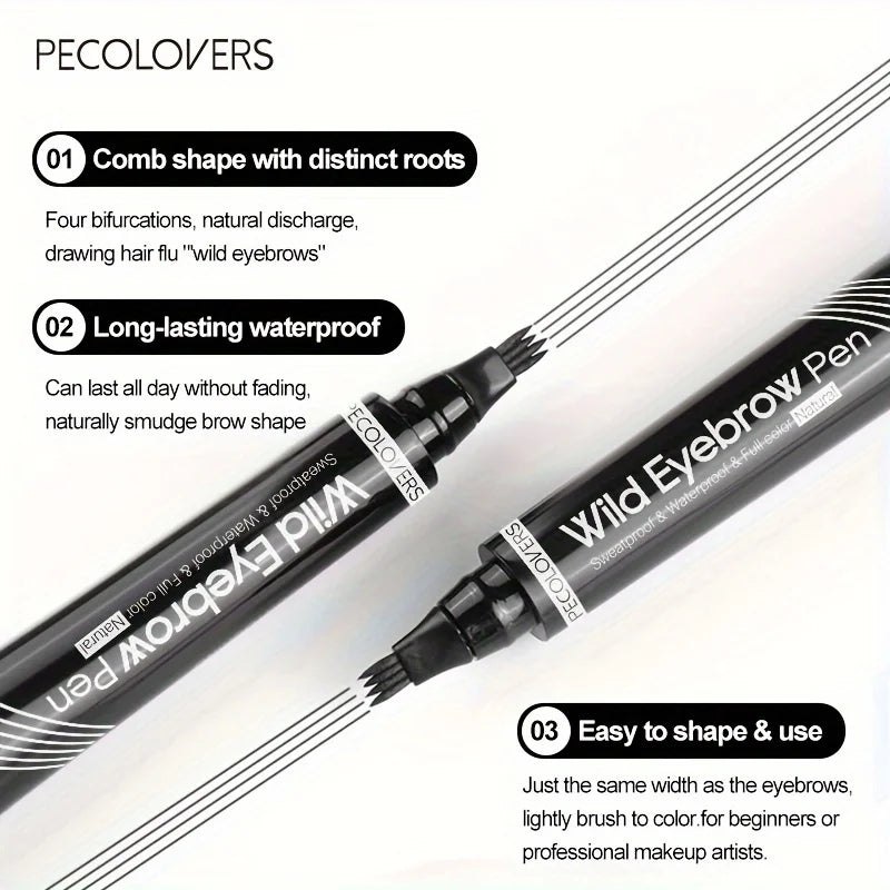BrowMaster Precision Pen | Präzise & Wasserfest | 4-Zacken-Technologie | In 6 Farben
