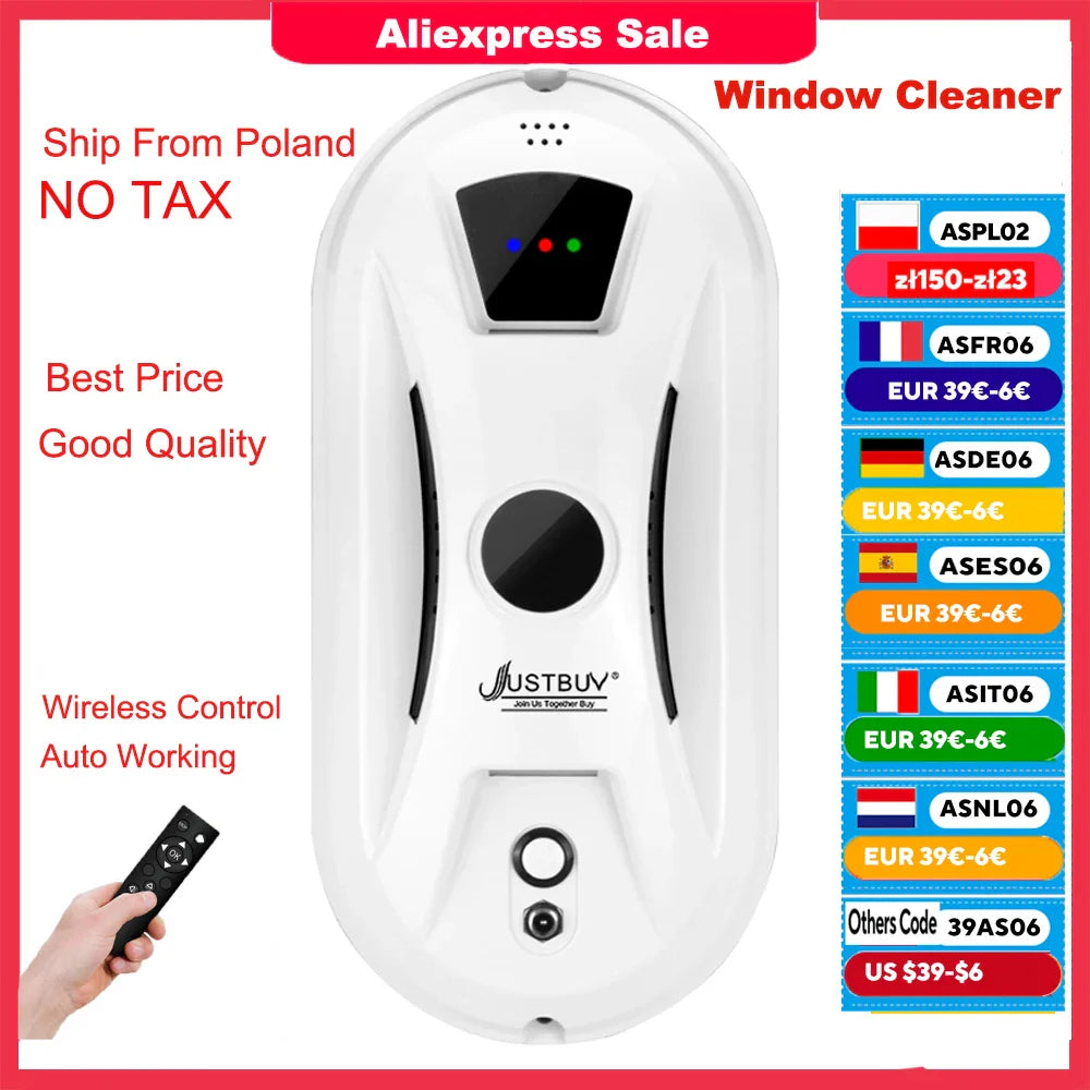 ClearView Fensterputzroboter | Smart, Effizient & Sicher