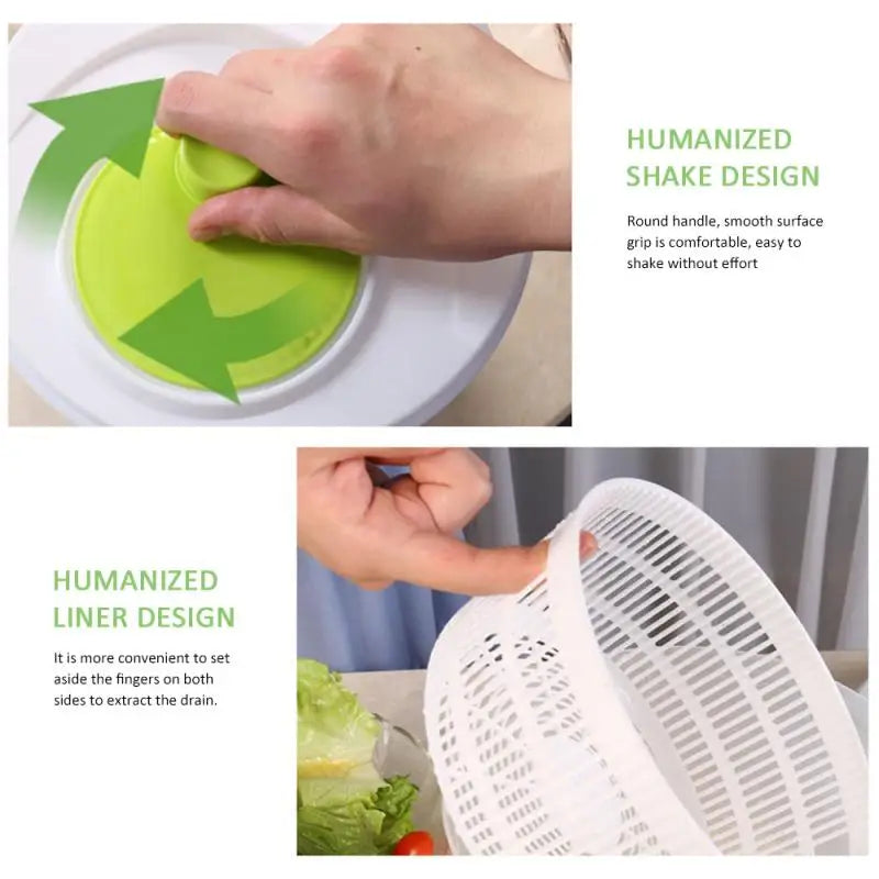 FreshSpin Salatschleuder | 5L Volumen | Multifunktional | Für Frische & Geschmack