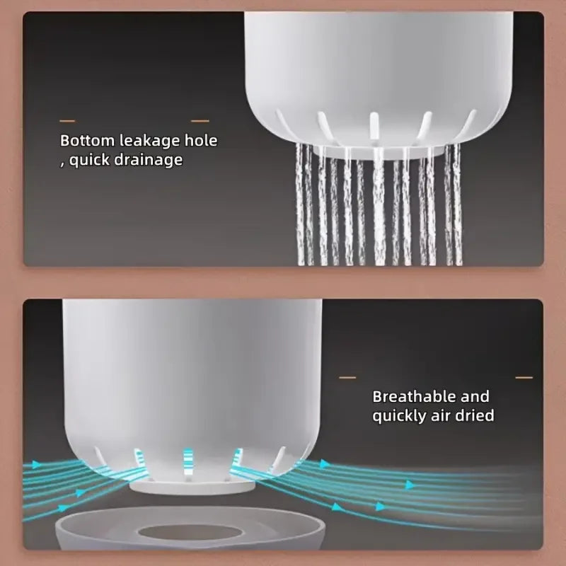 DrainaBox Besteckhalter | Antibakteriell & Schnelltrocknend | Mehrschichtiges Ordnungssystem