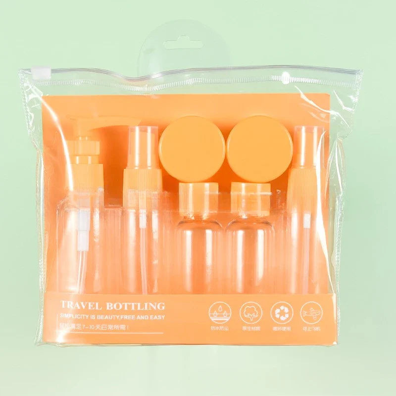 JetFläschchen | Reise-Flaschen Set | Auslaufsicher & TSA-konform | Für Pflege & Kosmetik