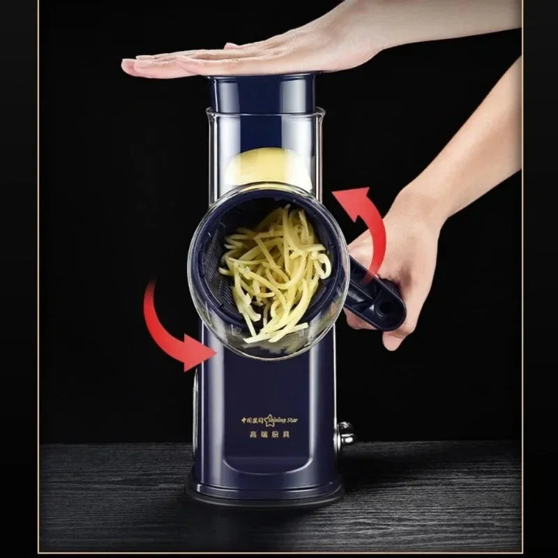 QuickChop Pro | 5-in-1 Küchenhobel | Sichere Handhabung | Für Präzises Schneiden