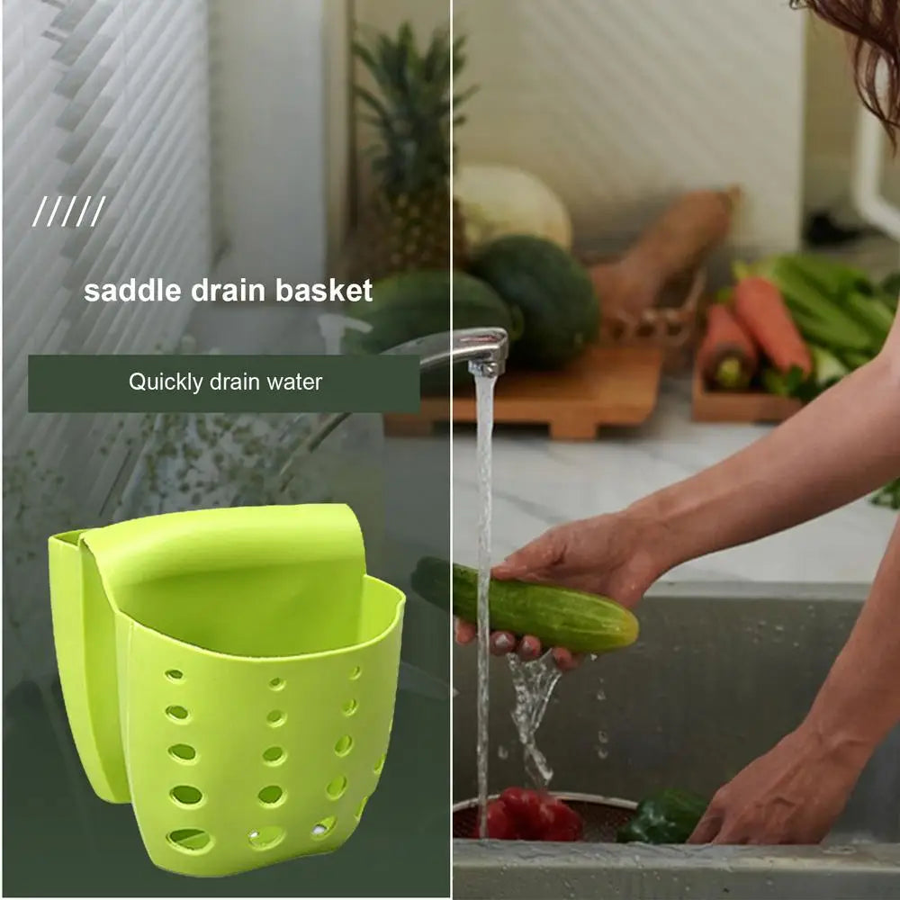 Sinkello Organizer Spüle | Flexibel & hygienisch | Für Doppelspülen | Silikon in Trendfarben