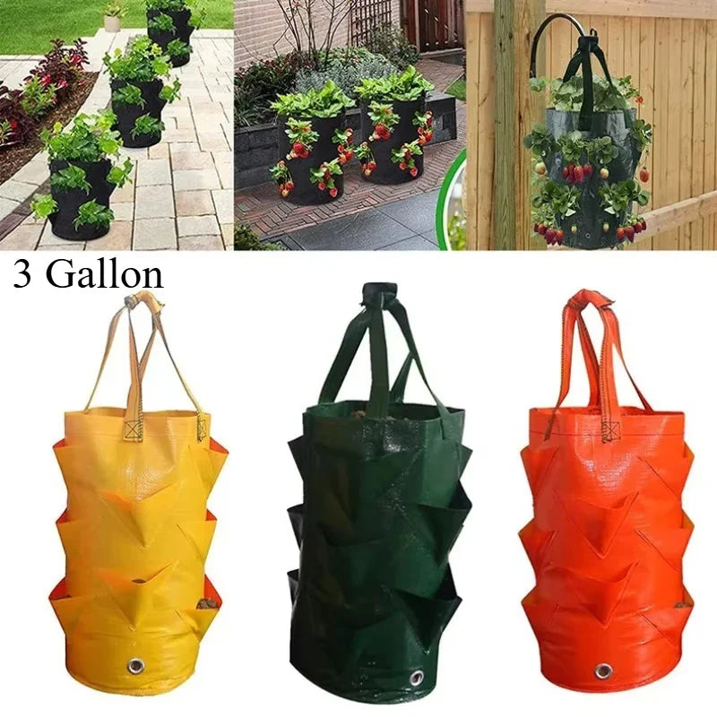 GrowFlex Pflanzsack | Atmungsaktiv & Wasserdicht | Perfekt für Balkon und Garten
