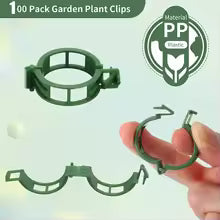 GrowClip | Pflanzenclips | Schnellverschluss für Empfindliche Pflanzen | Wiederverwendbar