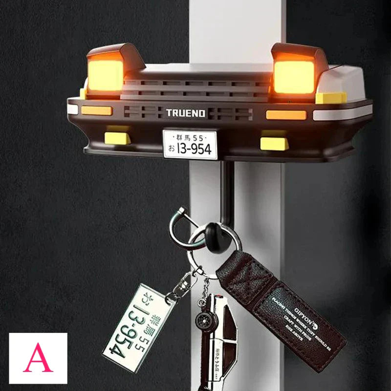 AutoGlow KeyBeam | Wand-Schlüsselhalter | Autoscheinwerfer-Design | Für Autofans