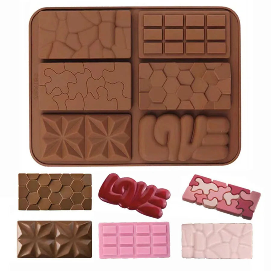 Delivara 3D Schokoladenform | Orientalisches Design | Flexibles Silikon | Für Pralinen & Deko