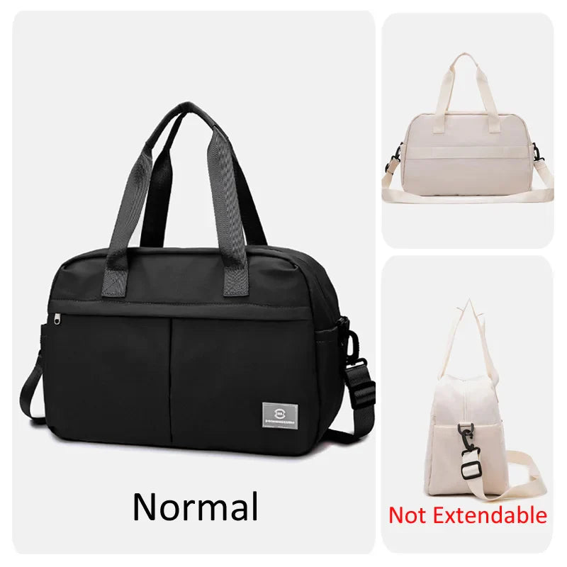LuganoFlex Travel Bag | Erweiterbar & Flexibel | Geräumig & Stilvoll | Wasserabweisend