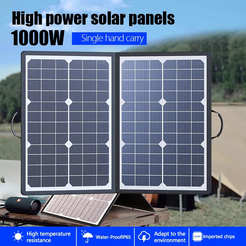 Suncraft ProCharge 1000 | Faltbares Solarpanel | 1000W | MPPT & USB-C Power