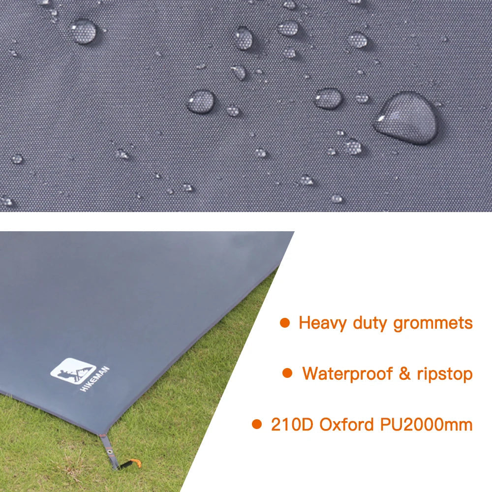 TrailGuard FlexiMat | Multifunktionale Outdoor Plane | Wasserfest & Reißfest | Oxford-Gewebe