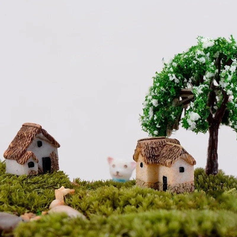 FairyNest | Miniaturhaus Set | Detailreich & Kreativ | Für Feengärten & DIY-Projekte