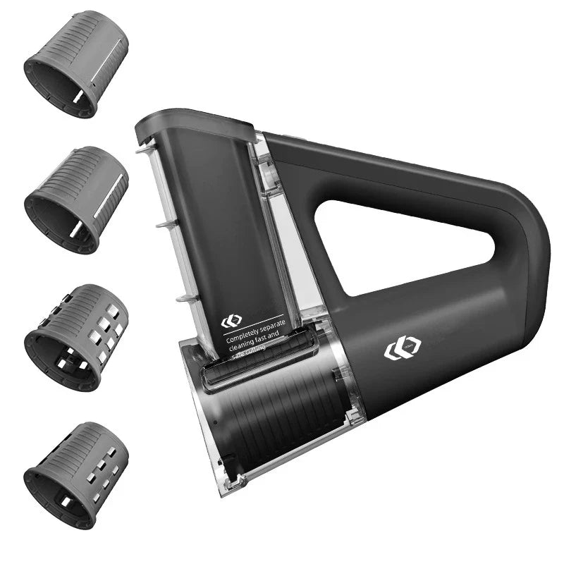 QuickSlice Pro | Elektrischer Schneidehelfer | 4 Aufsätze für Vielfältige Anwendungen