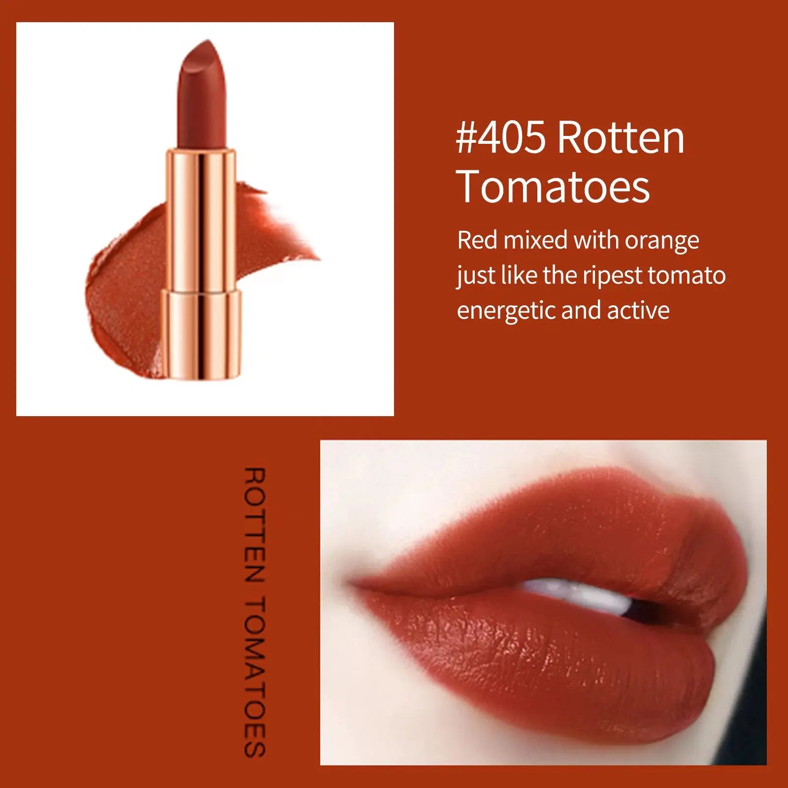 LuxeLips Trio | Mattes Lippenstift-Set | Wasserfest & Langhaftend | Mit Silber-Kettentasche