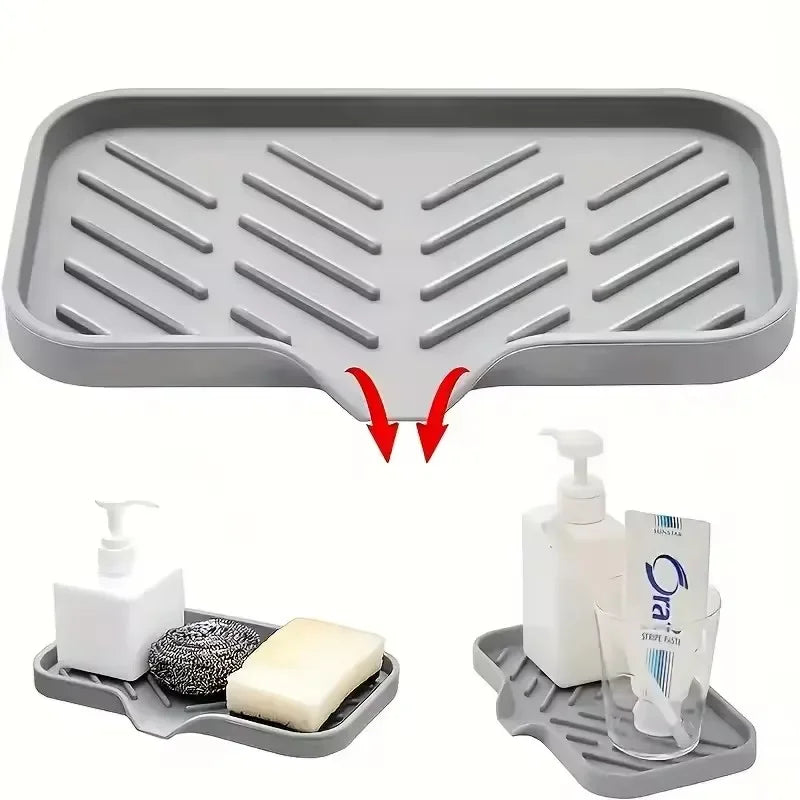 Silinova Spülmatte | Silikon Ablage & Wasserauffang | Hitzebeständig & Hygienisch