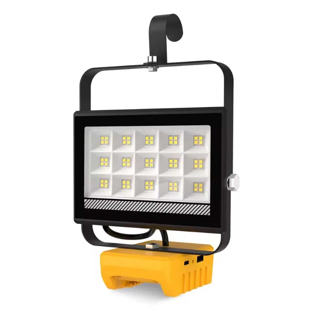LumaWork | LED Arbeitsleuchte | 60W | 6000 Lumen | USB & Type-C Ladeanschluss