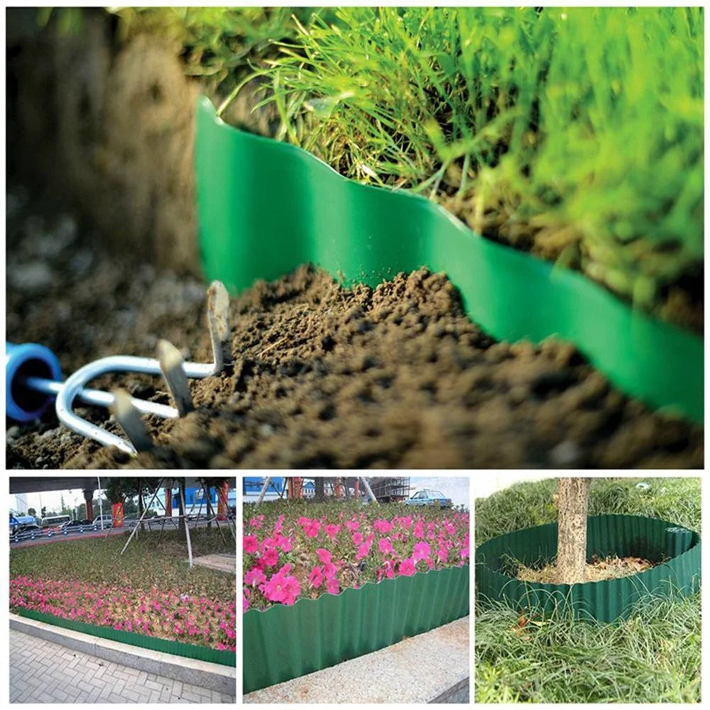 LawnFlex | Flexible Rasenkante für Garten & Beete | Wetterfest und Formbar