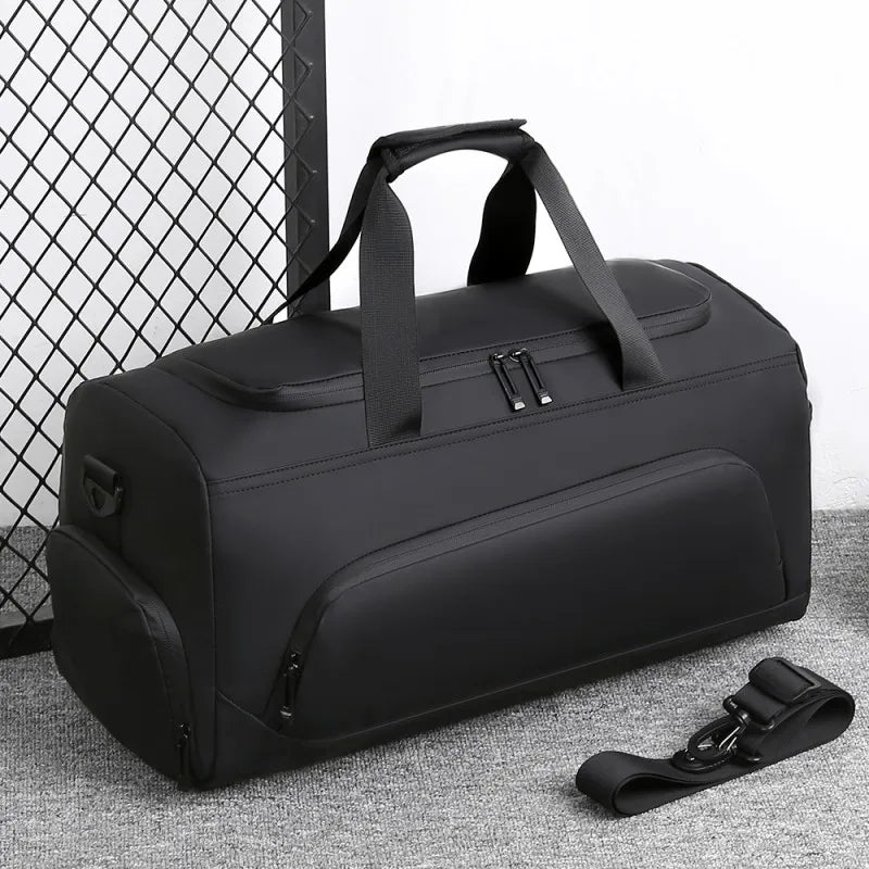 Draxion ActivePack | Sporttasche mit Schuhfach | Wasserabweisend & Leicht | Für Gym, Reise & Alltag | 50L Volumen mit Fächeraufteilung