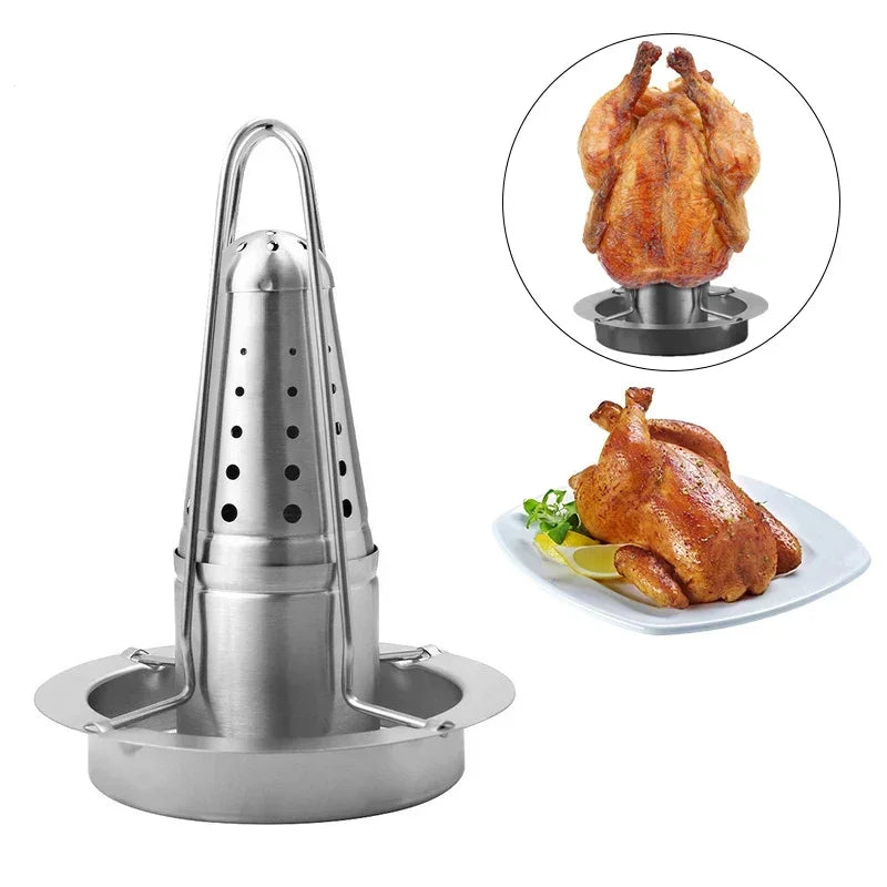 GrillMasterPro | Grillgabel Set | Rostfreier Edelstahl | Kompakt & Abnehmbar