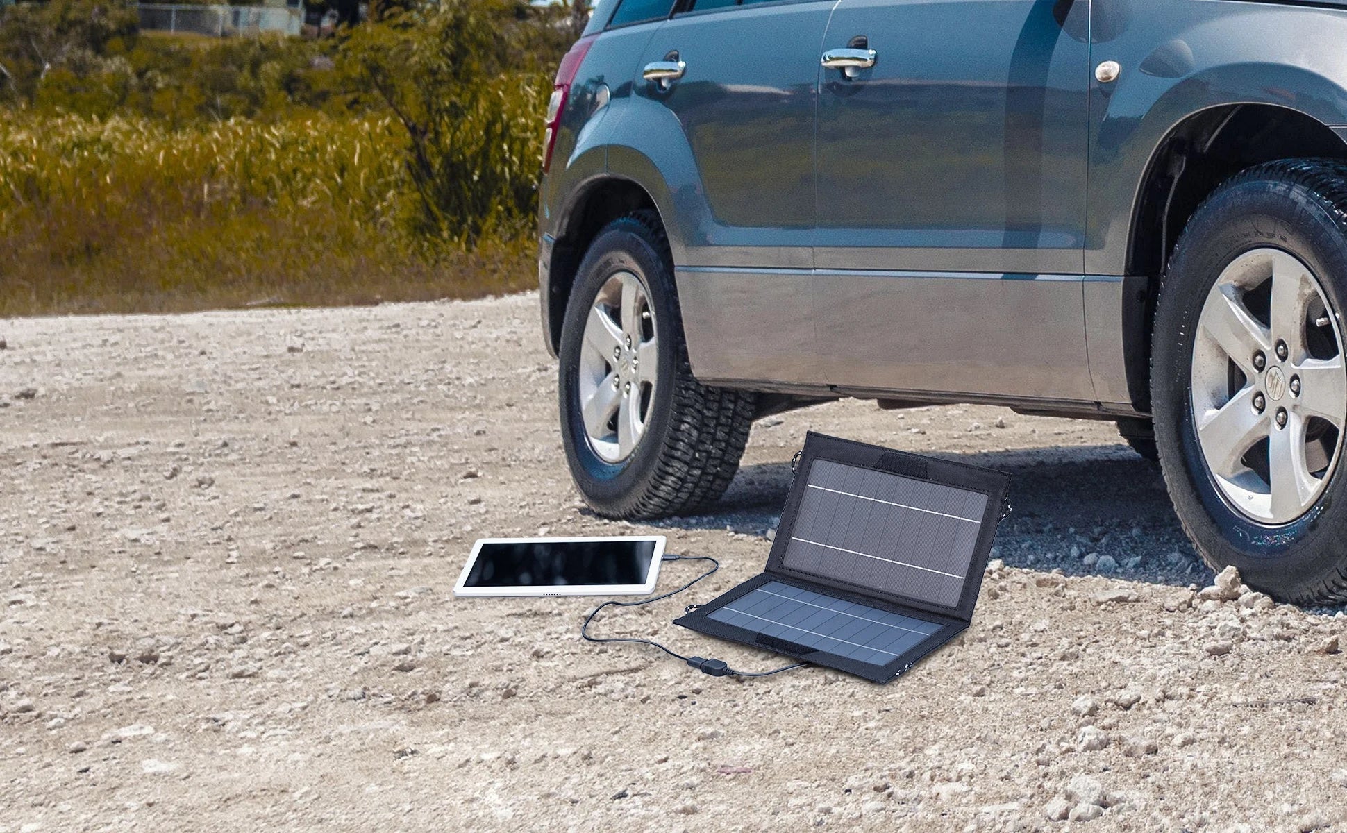 Solvita Mini Solarpanel | Faltbar & Ultraleicht | 10W USB | Für Outdoor & Reisen