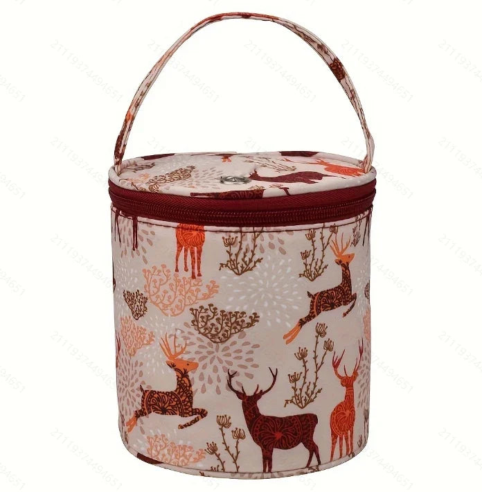 WoolTote | Garn-Aufbewahrungstasche | Kompakt & Praktisch | Robustes Polyester