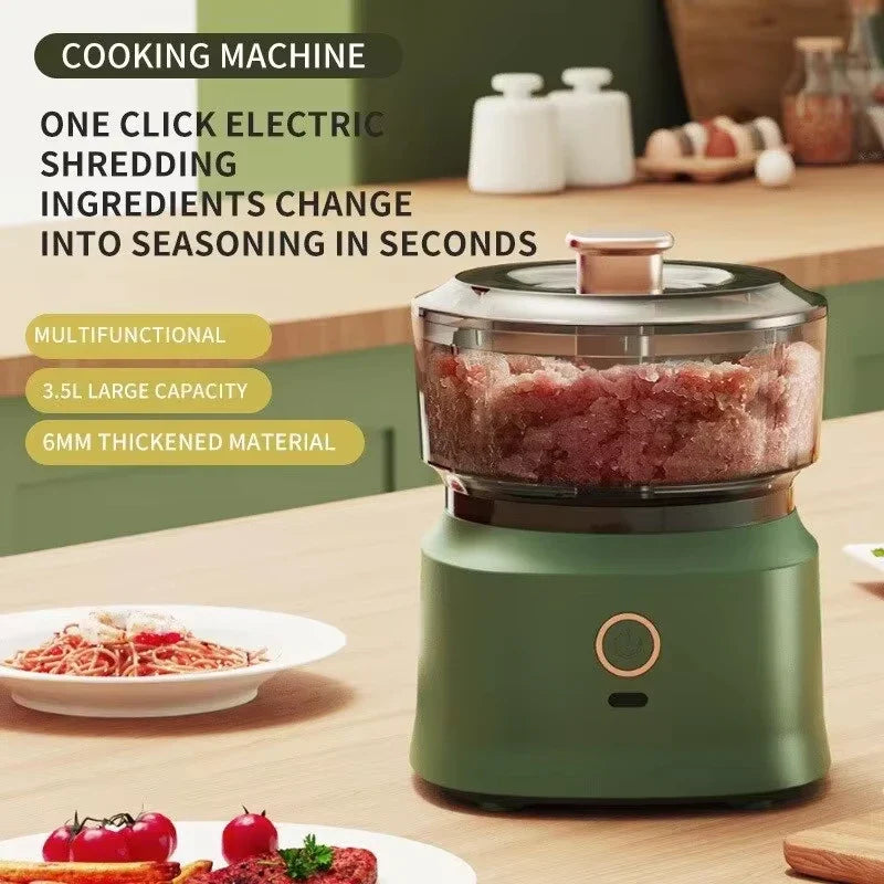Chopina Mini-Hacker | Kabellos & USB-Ladung | Kompakt & Kraftvoll | Ideal Für Babynahrung, Nüsse & Kräuter | 350 ml Fassungsvermögen