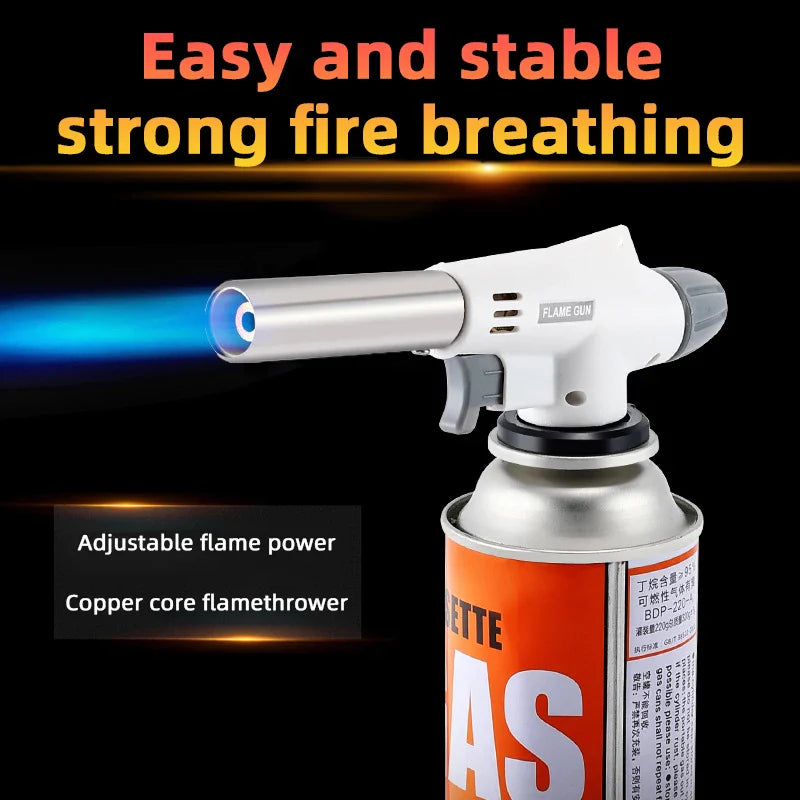 FlareMax JetFlame | Hochtemperatur-Gasbrenner | 1350 °C Flamme | Für Küche & Outdoor