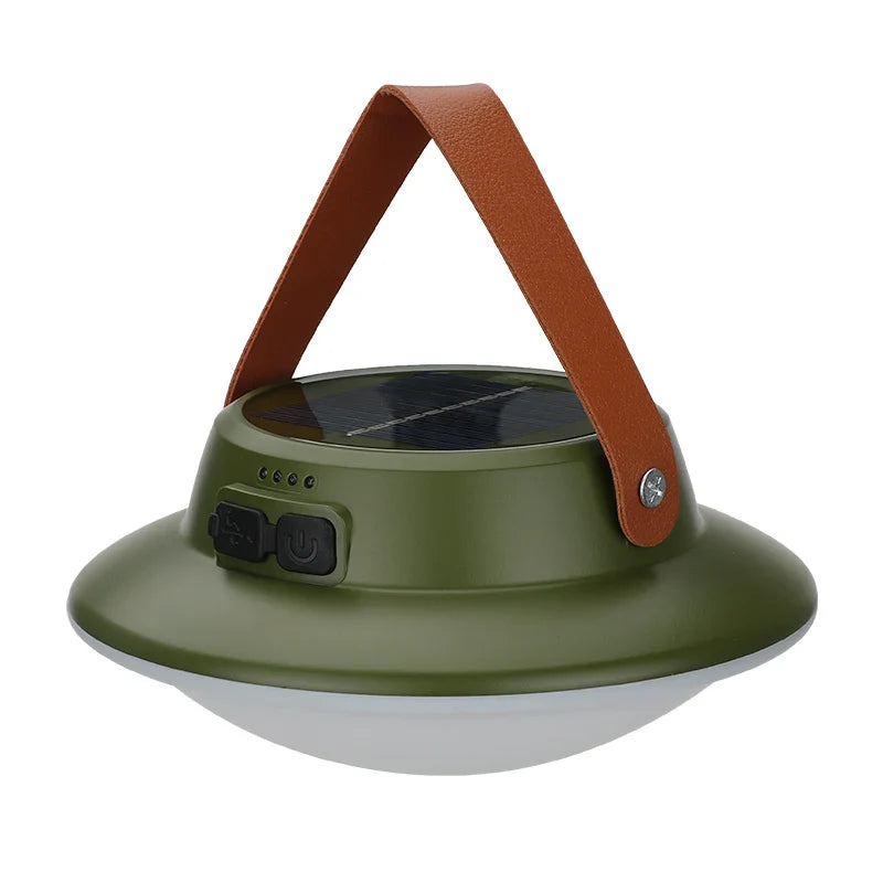 LumiCamp Pro | Solar Campinglampe | Vielseitig & Robust | Wiederaufladbar