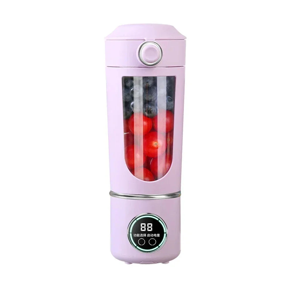 Blendify Go | Mobiler Smoothie-Maker mit 12-Klingen-Power | 2-in-1 Mix & Drink | Für Fitness, Reise & Alltag