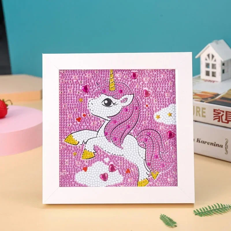 DiamondArt Kids | DIY Diamant-Malset für Kinder | Kreativer Bastelspaß