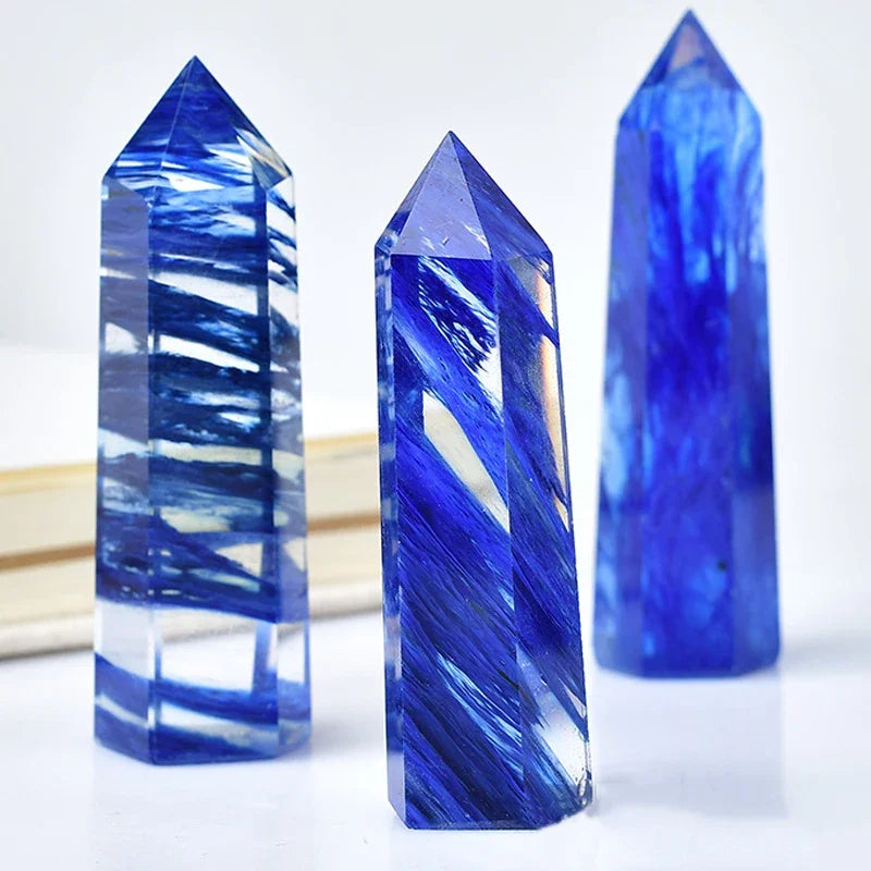Energora Kristall-Obelisk | Echter Naturquarz | Für Meditation & Chakra-Heilung | Spirituelles Dekoobjekt