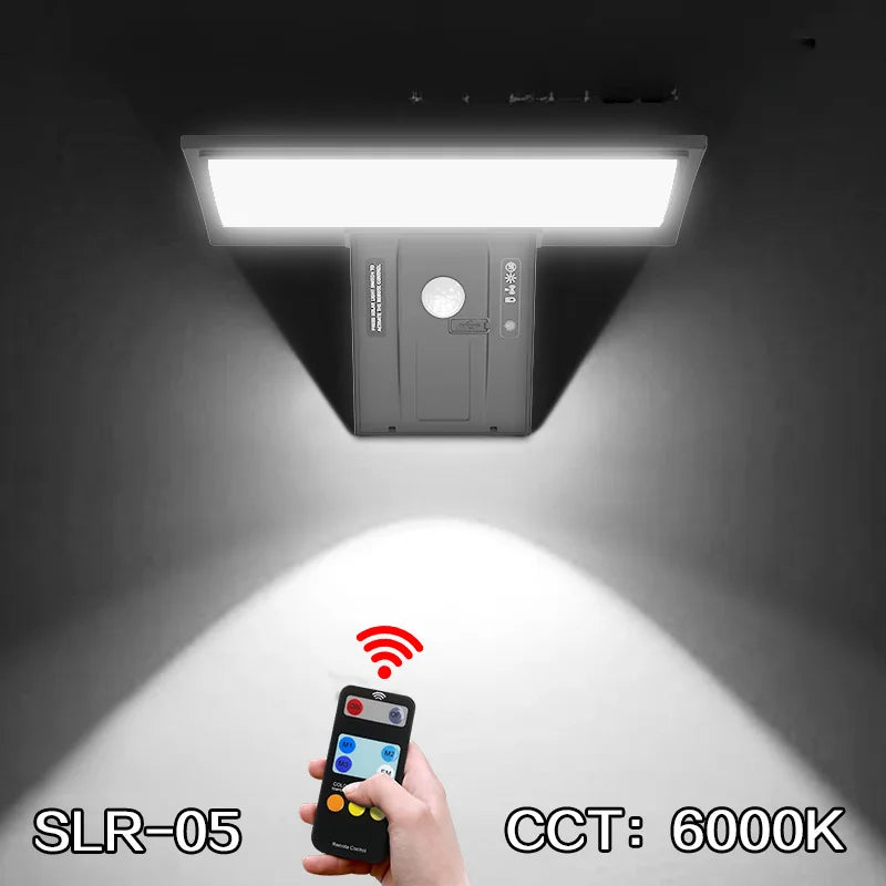 Lumenix SolarBeam | Solar Außenleuchte | Bewegungssensor | 90 LEDs