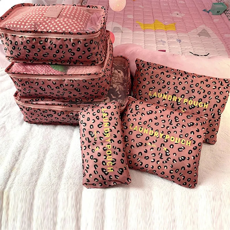 LuggagePro Reise-Organizer-Set | 6-teilig | Kompakt & Strapazierfähig | In 4 Farben