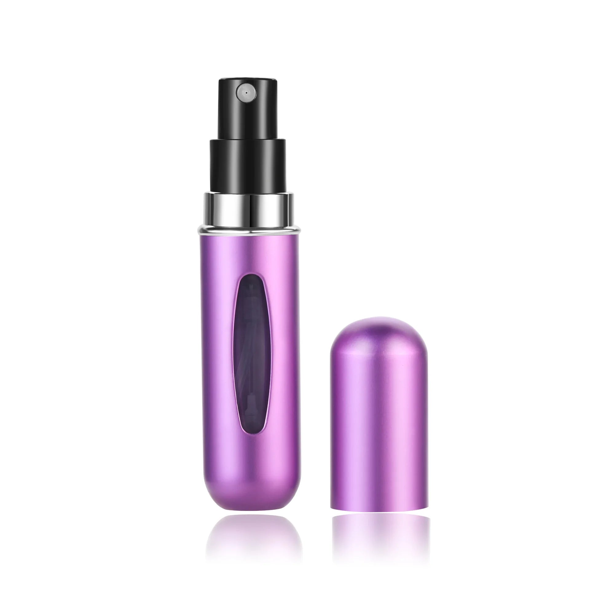 Travessy Reise Flasche | Nachfüllbar & Auslaufsicher | 5ml Mini-Format | Für Parfüm & Serum