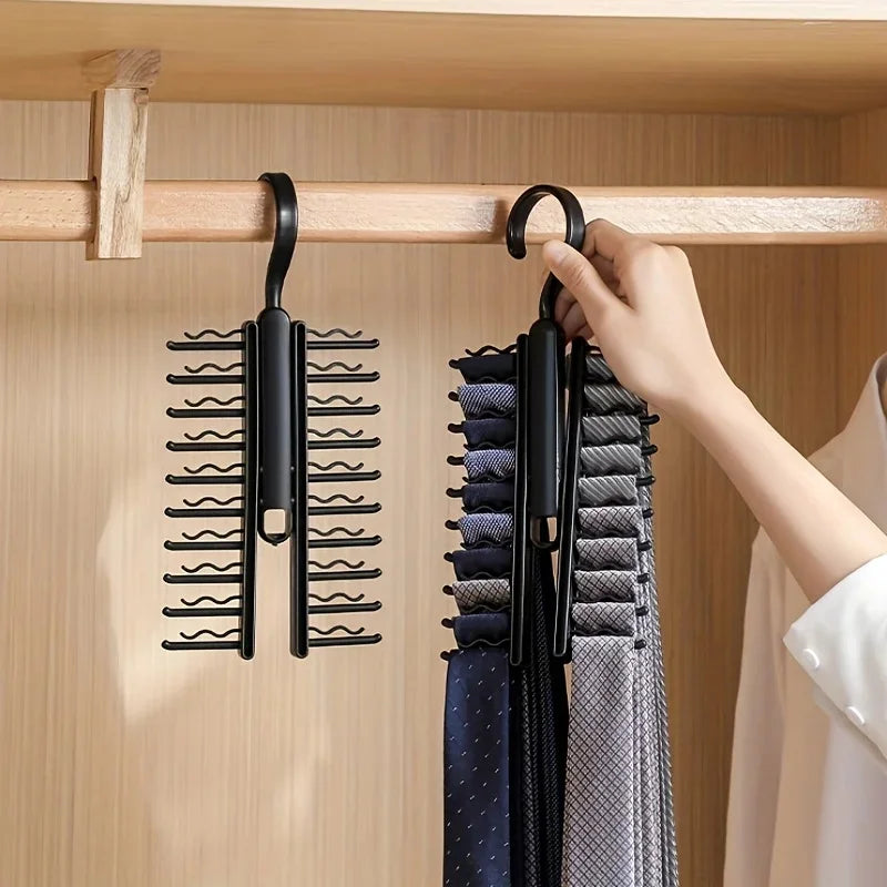 OrdoFlex Organizer Kleiderbügel | 360° drehbar | platzsparend | für Kleidung & Accessoires
