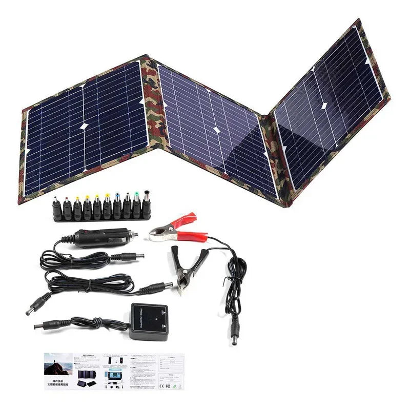 Soltrix | Faltbares Solarpanel | 800W Outdoor Leistung | USB & DC Anschlüsse