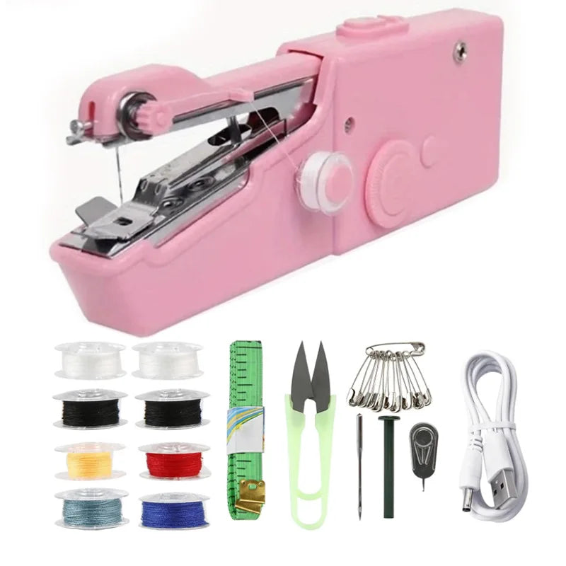 SewMate | Mini Nähmaschine | Kompakt & Tragbar | Ideal für Reparaturen & DIY-Projekte