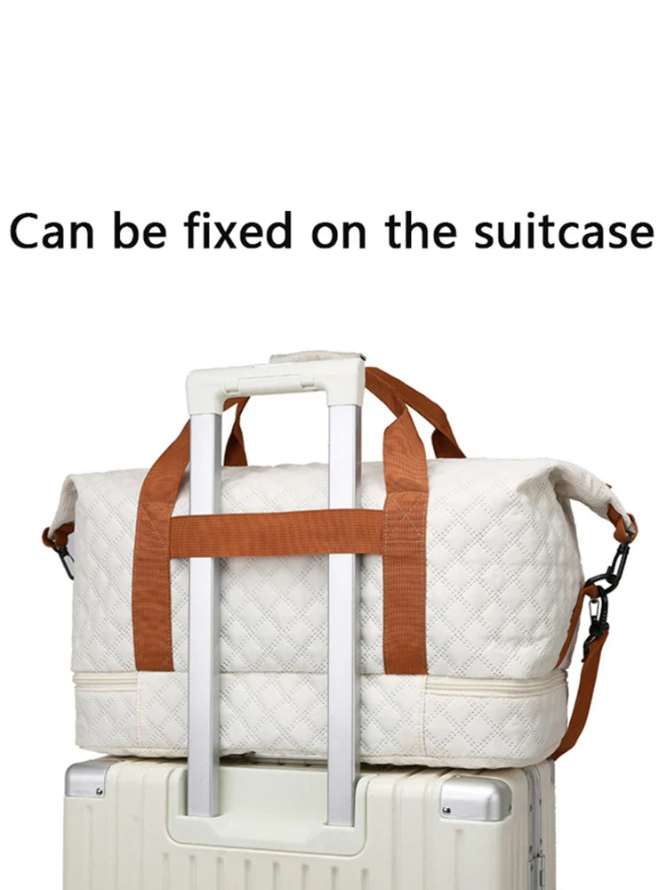 PackItPro | Reisetasche | Praktisch & Elegant | Mit Schuhfach & Verstellbarem Schultergurt