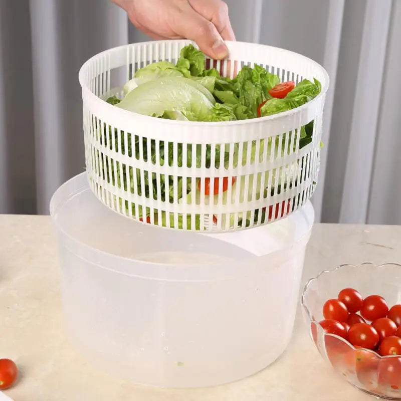 FreshSpin Salatschleuder | 5L Volumen | Multifunktional | Für Frische & Geschmack