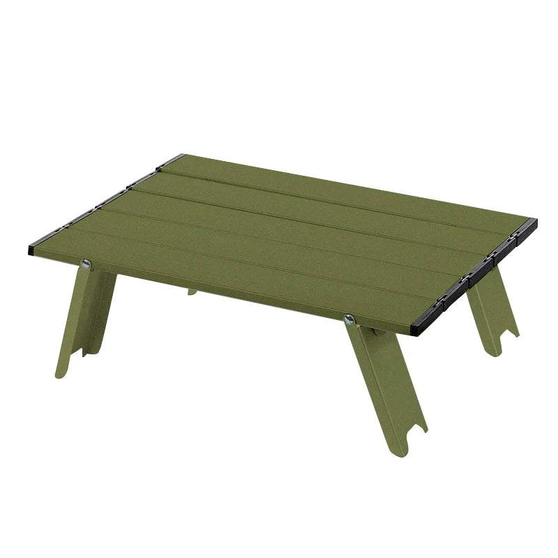 Alumero FoldCamp | Faltbarer Campingtisch | Ultraleicht & Wetterfest | Für Outdoor & Reisen