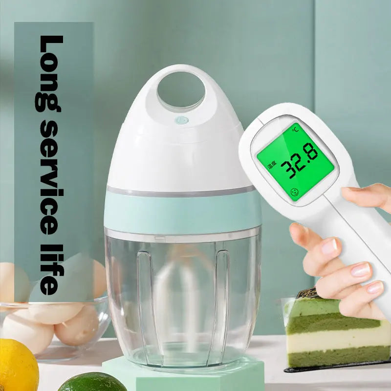 FoamiX One | Elektrischer Schneebesen | USB Aufladbar | Flüsterleise 32 dB