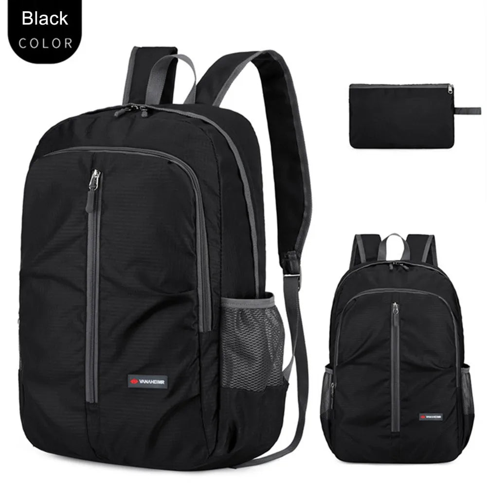 Trekparo | Outdoor-Rucksack | Ultraleicht & Wasserabweisend | Mit Versteckter Diebstahlschutz-Tasche