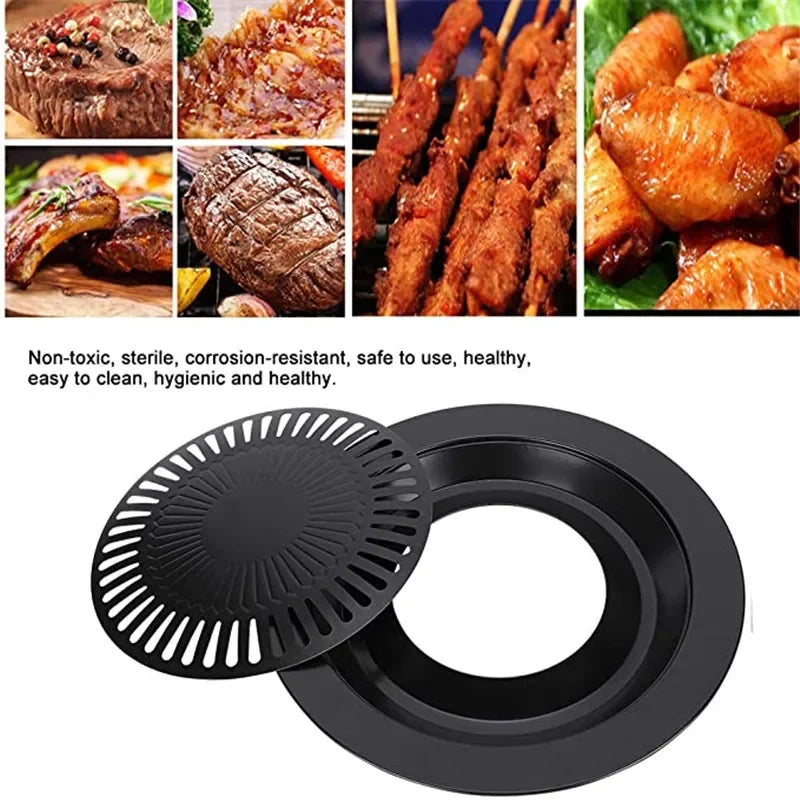 Grillova | Rauchfreie Grillpfanne | Antihaft & Universell | Indoor & Outdoor BBQ