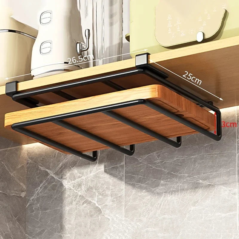 Cabinero FlexShelf | Mehr Stauraum | Edelstahl | Ohne Bohren montieren