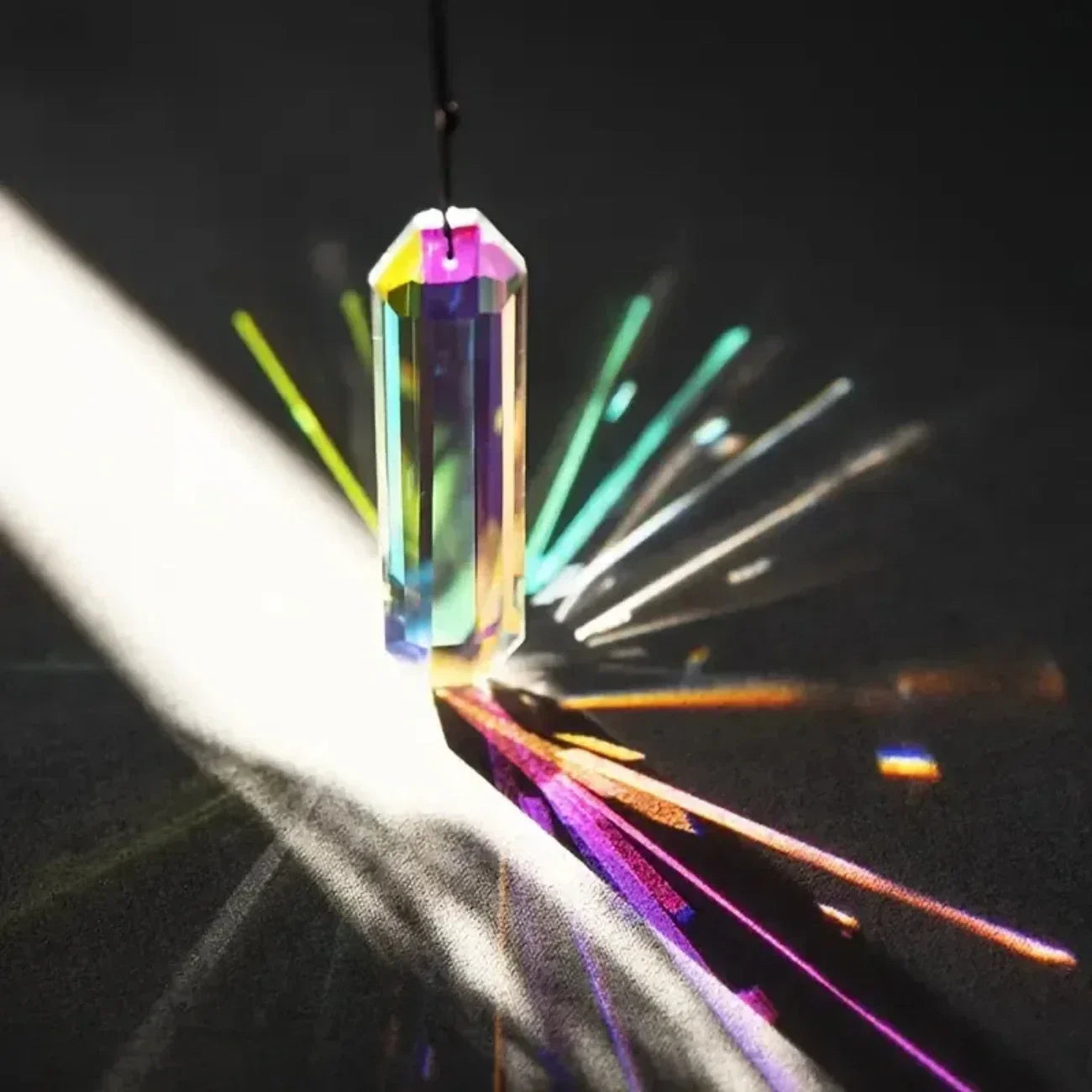 RayLume Sonnenfänger | Regenbogen-Lichtreflexe | Kristallklar & Langlebig