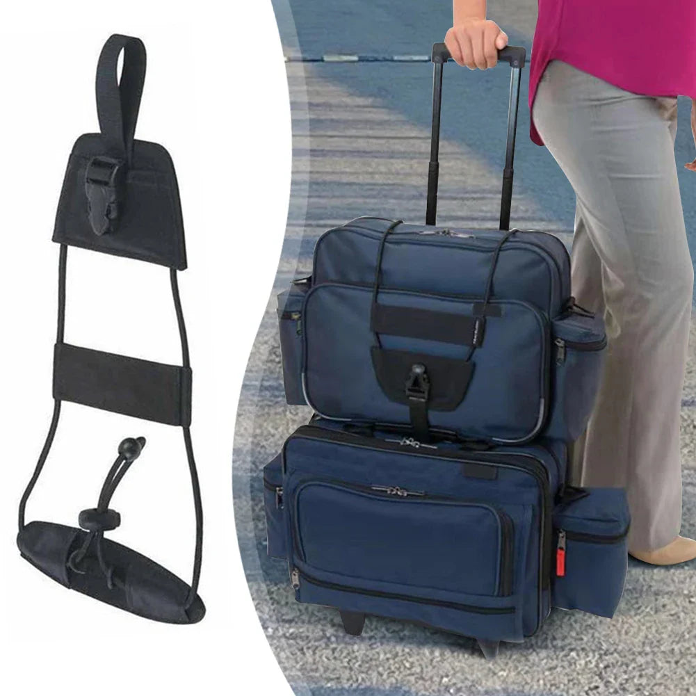 TravelGrip | Elastischer Gepäckgurt | Flexibel & Robust | Für Reisen & Gepäck