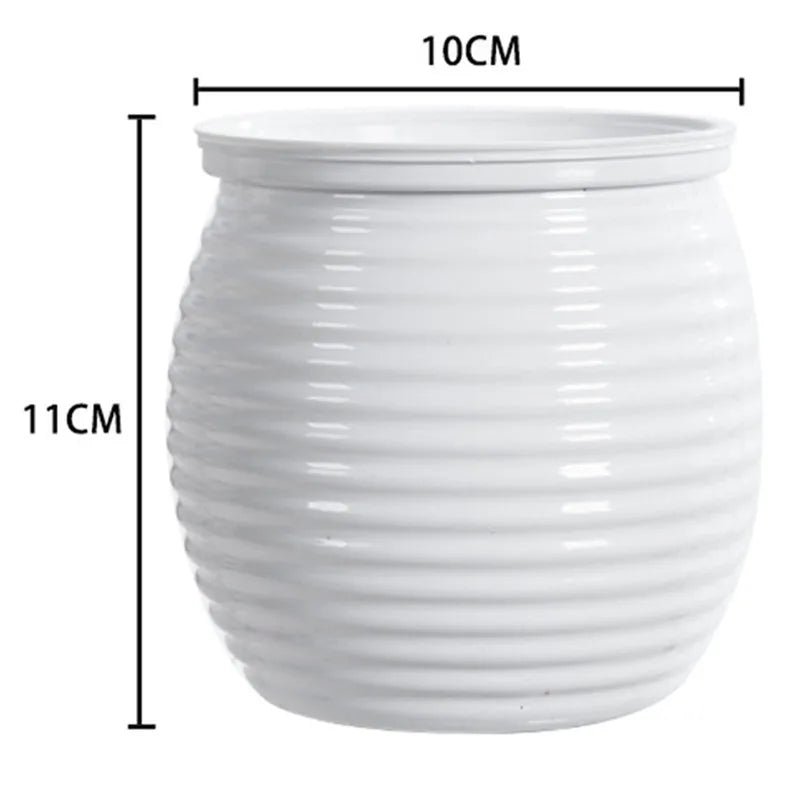 Hydropura Blumentopf | Selbstbewässernd & Erdlos | Modern & Pflegeleicht | 3er-Set