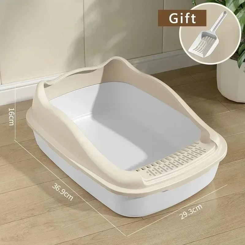 PawNatura | Katzentoilette für Kitten & kleine Katzen | Hohe Umrandung, kompakt & leicht zu reinigen | Für sauberes & hygienisches Zuhause