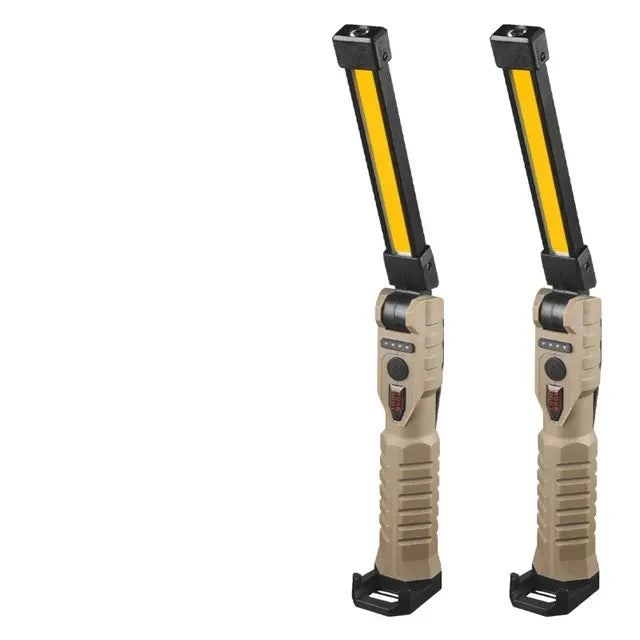 LumenGuard FlexBeam | 7 Lichtmodi | Wiederaufladbar & Magnetisch | 4000mAh Akku